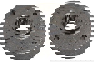 2X7-1/2 BLK CI THRD COMP FLG